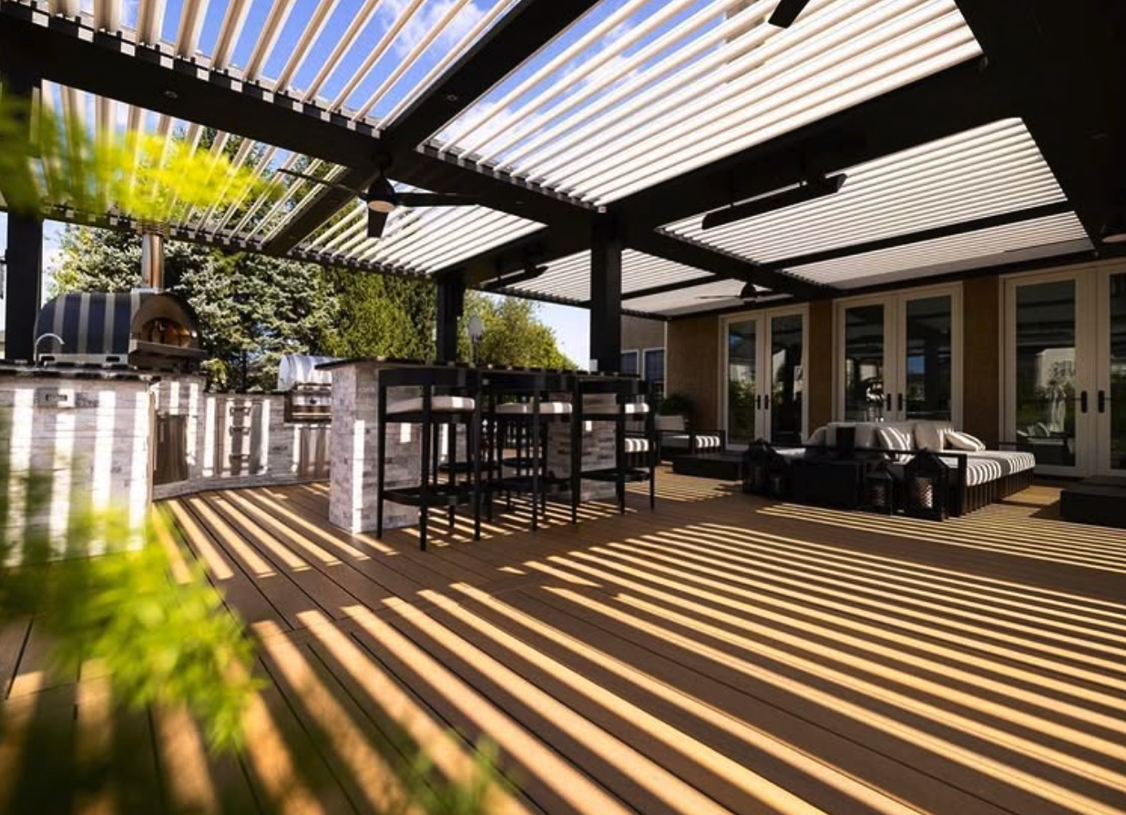 Deck + pergola array