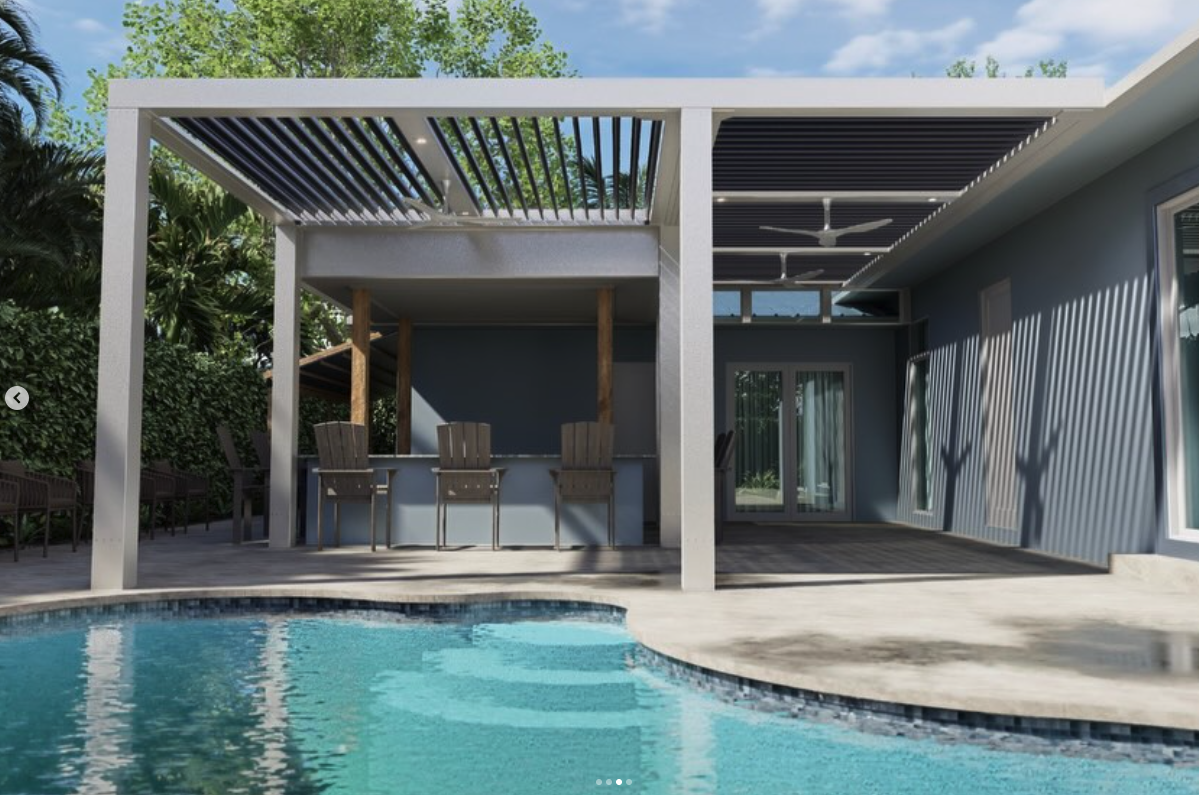 Before — pool and empty slab